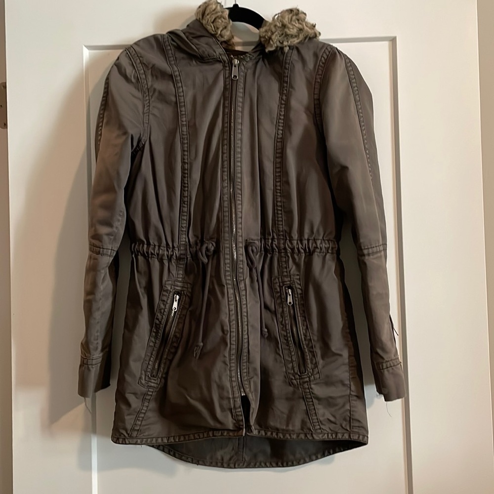 Gap Fur-Hood Coat